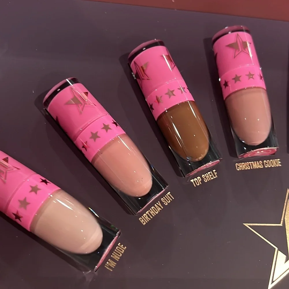 Jeffree Star Vol. 2 Mini Velour Liquid Lipstick Set in Nudes